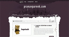 Desktop Screenshot of pranavpareek.com