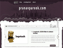 Tablet Screenshot of pranavpareek.com